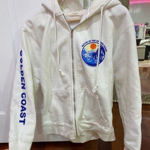 RARE brandy melville christy/carla/crystal zip up